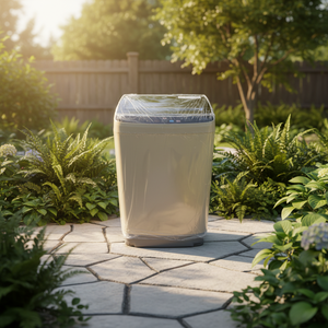 Lave-linge séchant électrique portable à chargement par le haut, à tube unique, capacité >7kg, usage domestique, nouveau modèle - Product Image 1