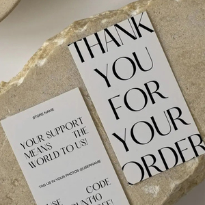 Stampa Personalizzata di Cartoline <span class=keywords><strong>Regalo</strong></span> di Lusso, Biglietti da Visita con Logo e Biglietti di Ringraziamento - Product Image 5