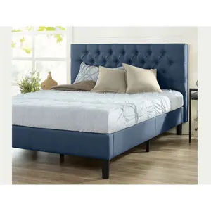 Modern bed set King Size Upholstered Button-tufted Platform Bed Frame for Hotel Bedroom