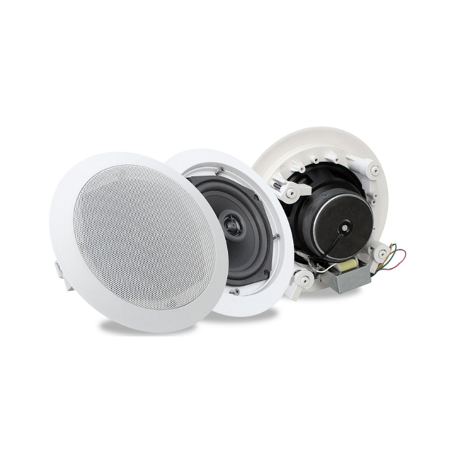 Speaker Herdio Lamp Enclosure Frameless Squarr With Audio Controller Ceiling Speakers