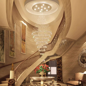 Moderne Minimalisme Led Hanglamp Eetkamer Woonkamer Hotel Trap Kroonluchters Fabrieksverkoop Groothandel Kroonluchter - Product Image 4