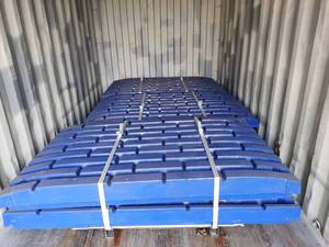 Máy Nghiền Hàm C110 Khai Thác Quặng Phụ Tùng Hao Mòn Tấm Hàm Cố Định/Di Chuyển Được - Product Image 4