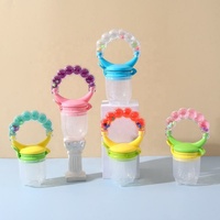 Emballage Blister bébé mangeoire de fruits Silicone sucette infantile sucette mangeoire d'aliments frais bébé fruits mangeoire de dentition sucette