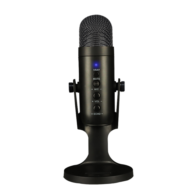 Mu900 Live Streaming Podcast Mic Professional Sound Card Desktop Record Micfone Music Conference Gaming USB Condenser Microphone