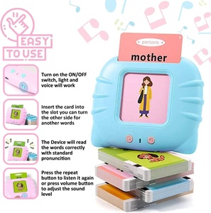Juguete Educativo Musical Interactivo con <span class=keywords><strong>Lector</strong></span> de Tarjetas Flash, Fabricado por OEM, de Plástico, para Aprendizaje Temprano - Product Image 3