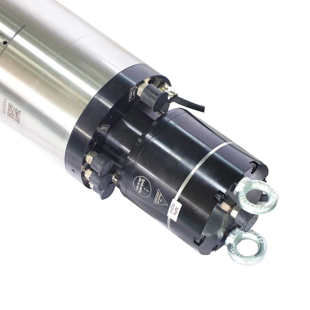 HQD GDL120-30-24Z silinder Universal 24000rpm presisi tinggi/6.5 6,5kw BT 30 800HZ alat mesin spindel berpendingin air
