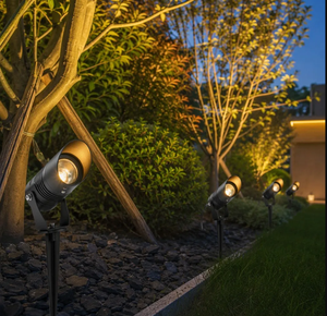 Projecteur LED extérieur IP65 en aluminium, étanche, pour éclairage d'arbres, de paysages et de pelouses, à montage au sol, 24V - Product Image 2