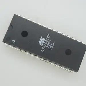 AT27C512R-70PU存储器EPROM 512KBIT并行28DIP-OTP存储器IC 70 ns 28-pdip 512Kb 64Kx8 5V 70ns