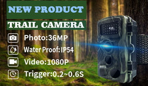 Caméra de chasse au cerf, Vision nocturne, caméra de chasse à panneau solaire, Mini caméra de chasse 36mp 20mp - Product Image 5