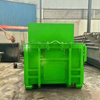 Compacteur de déchets mobile hydraulique en promotion pour le traitement des déchets domestiques et industriels