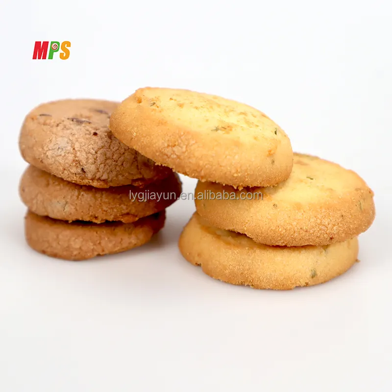 Factory wholesale custom round shape classic original buttery biscuits