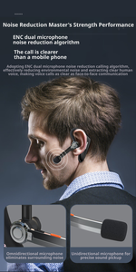Casque avec traduction en temps réel, talkie-walkie, contrôle par application et fonction SOS d'urgence, conversation en temps réel - Product Image 4