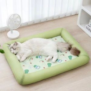 Großhandel Luxus Classic Sommer kühlung Umwelt freundliche PP Baumwolle Tragbares Haustier bett Wasch bare Hund Katzen bett Höhle für kleine Hunde Vier - Product Image 3