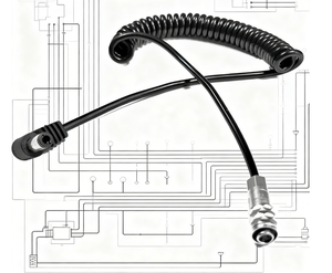 Câble d'alimentation CC en spirale RINGTEAM 5525-<span class=keywords><strong>BMPCC4K</strong></span> en ABS avec protection contre les courts-circuits pour <span class=keywords><strong>BMPCC4K</strong></span>/Blackmagic Pocket - Product Image 1