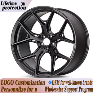Rines de Aleación Forjada de 16-21 Pulgadas 5x112 5x120 para BMW G80 M3 Audi RS5 Mercedes C63 AMG VW Arteon <span class=keywords><strong>Subaru</strong></span> WRX STI Lexus <span class=keywords><strong>RC</strong></span> F - Product Image 1