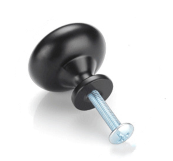 Black Glass crystal door Knobs Diamond Shape drawer home furniture cabinet door Knob Pull Handles
