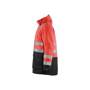 BLAKLADER-Parka de invierno 449519875599M Hi-vis Rojo/Negro-EAN 7330509653104 ROPA DE TRABAJO DE 2017 - Product Image 4
