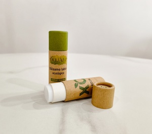 Tube en papier kraft brun prêt à l'emploi, personnalisable avec impression de marque, pour conteneur de bâton de parfum solide fait main - Product Image 3