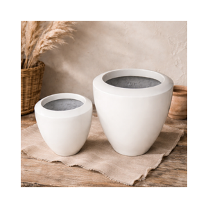 Fiberglass Planter Pots Hand-Carved <b>Best</b> Price Garden Flower Pots Modern Design Eco-Friendly Durable Lightweight Sustainable - Product Image 1