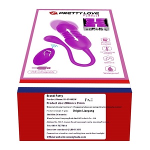 Usb Op Afstand Bestuurbare Vibrator Voor Ei Mooie Liefde BI-014892 Siliconen Volwassen Seksspeeltjes Voor Vrouwen - Product Image 2