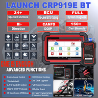 Herramienta de diagnóstico de coche LAUNCH X431 CRP919E BT, escáner OBD2 automático, sistema completo de programación ECU, Herramientas para vehículos