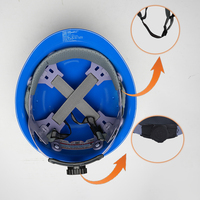 Casque de sécurité peint en fibre de verre de haute qualité Protection de la tête Chantier de construction Protection respirante Casque dur laqué