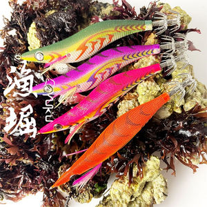 Yuku 3.5ติดสะดือสีแดง20กรัม, เหยื่อปลาหมึกทำจากไม้เรืองแสง egi JIG เหยื่อปลาหมึกปลาหมึกปลาหมึกปลาหมึกเนื้อนุ่มตะขอตกปลาไต้หวัน - Product Image 2