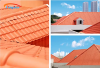 Tôle de toiture en PVC résistante aux intempéries, panneau de toiture en plastique ondulé de 3,0 mm pour usine industrielle, entrepôt, atelier, auvent