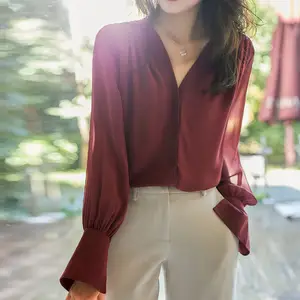 Custom See Though Loose, Sexy Party Club Blouse and Shirt Women Elegant Tops Long Sleeve Front Split Tops Sexy Mesh Blouses/
