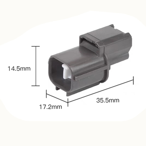 自動車ワイヤーハーネスアセンブリ2Pオートコネクタ6189-0129 6181-0070 PBTブリットメッキ銅0.5mm - Product Image 5