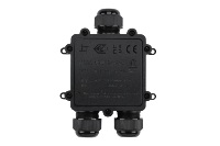 Boîte de jonction 3 voies IP68, connecteur de câble LED, boîte de jonction pour bande LED, boîtier en nylon, boîte de jonction étanche