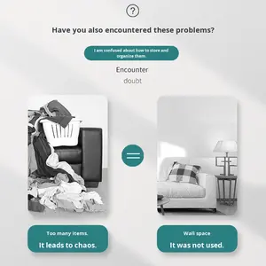 دعامة رفوف على شكل حرف L من الفولاذ المقاوم للصدأ، سميكة، بزاوية قائمة، من الفولاذ المدرفل على البارد، لدعم الأثاث وتقسيمه وتحمل الأوزان - Product Image 4