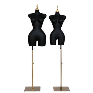 Maniquí de Medio Cuerpo con Cintura Delgada y Busto Completo, Soporte de Exhibición Profesional en Stock, Accesorios de Modelo de Talla Grande para Mujer - Product Image 5