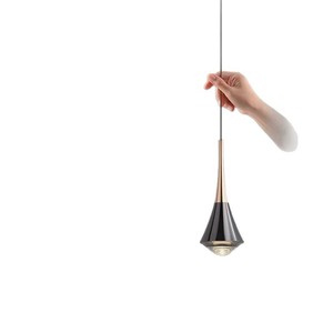 Lampada da Comodino per Camera da Letto, Piccolo Lampadario Creativo Molto Semplice per Studio, Sala da Pranzo, Soggiorno, Bar, con Sollevamento Libero - Product Image 5