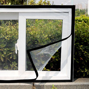 Film jendela Musim Dingin, Film isolasi transparan tahan angin merekat sendiri Anti dingin - Product Image 4