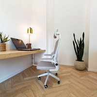 Chaise de bureau pivotante élégante pour la salle à manger, meubles pour la maison et l'hôtel, dossier confortable et chaleureux