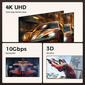 <span class=keywords><strong>Cable</strong></span> de Video HD de 18 Gbps, 2M 3M, <span class=keywords><strong>1.2</strong></span> DP a UHD 4k, <span class=keywords><strong>Cable</strong></span> DisplayPort a UHD 2.0 para TV Móvil, Venta al Por Mayor de Fábrica UNIEAN - Product Image 3