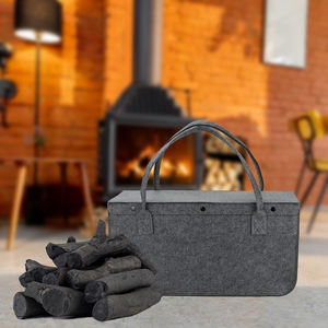 Bolsa de leña de estilo minimalista de alta calidad, cestas populares de decoración del hogar, cesta de fieltro hecha a mano al por mayor - Product Image 6