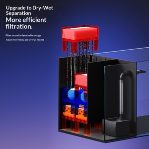 Pecera de Escritorio con Filtro Lateral, Modelo 2026, para Salas Pequeñas, Ecológica, Generadora de Oxígeno, Unidad Todo en Uno - Product Image 3