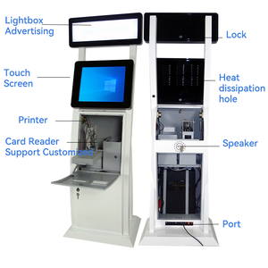 Terminal d'enregistrement intelligent en libre service Distributeur de cartes Kiosque de <span class=keywords><strong>paiement</strong></span> pour hôtel avec écran tactile - Product Image 6