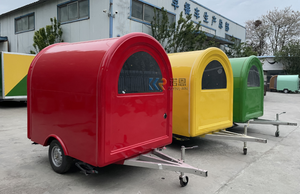 Camion <span class=keywords><strong>de</strong></span> restauration mobile Camion <span class=keywords><strong>de</strong></span> crème glacée Pizza Hot Dog Chariot remorque entièrement équipé Petit 7,2ft en vente aux États-Unis - Product Image 5