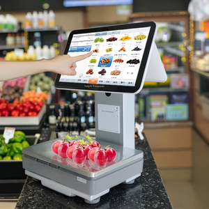 TPS655 Balance de <span class=keywords><strong>prix</strong></span> électronique de caisse enregistreuse tout-en-un POS pour le pesage de fruits frais Sortie d'usine - Product Image 5