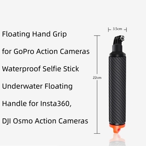 Empuñadura Flotante Impermeable para Cámara de Acción, Soporte de Mano, Accesorio para <span class=keywords><strong>GoPro</strong></span> <span class=keywords><strong>Hero</strong></span> 13 12 11 10 9 8 7 <span class=keywords><strong>6</strong></span> DJI Osmo Insta360 - Product Image 5