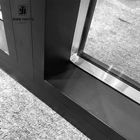 Ventanas Arqueadas Modernas de Aluminio Personalizadas, Estándar Europeo Contemporáneo, Ventana Arqueada de Triple Vidrio para Dormitorio, Sala de Estar, Cocina