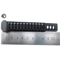 12 paires de sangles à pression en plastique noir à 7 trous, attaches de remplacement pour ceintures, boucles à pression de réparation