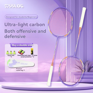 Raquette de <span class=keywords><strong>badminton</strong></span> ultra-légère et durable entièrement <span class=keywords><strong>en</strong></span> carbone, raquettes de <span class=keywords><strong>badminton</strong></span> doubles personnalisables disponibles, raquettes de sport d'extérieur - Product Image 1