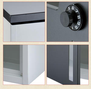 Boîte aux lettres murale moderne en acier de haute qualité Boîte aux lettres étanche pour appartement et bureau Boîte aux lettres intelligente en métal - Product Image 4