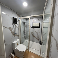 Clinique mobile préfabriquée XH 20 pieds en conteneur extensible, bâtiment médical en panneaux sandwich, appartement CE