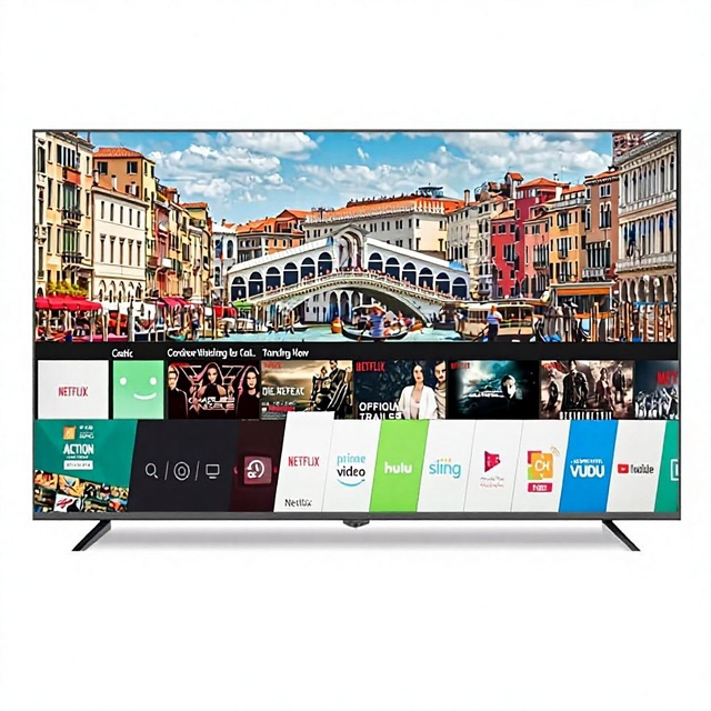 32-inch to 85-inch 4K LED Ultra-Slim Smart TVs with for 16:9 Aspect Ratio 60Hz Refresh Rate