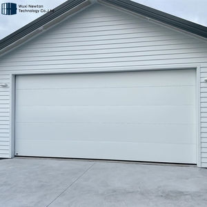 Offre promotionnelle <span class=keywords><strong>Porte</strong></span> <span class=keywords><strong>de</strong></span> <span class=keywords><strong>garage</strong></span> isolée en acier galvanisé durable aspect chêne 10x7 12x8 - Product Image 2